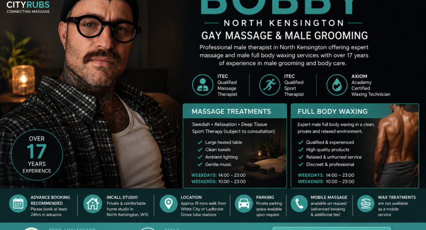 gay massage in North Kensington
