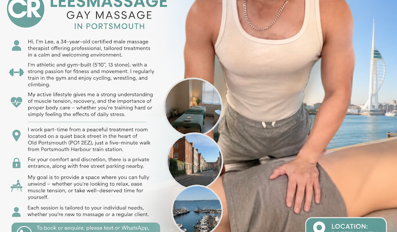 lee gay massage Portsmouth