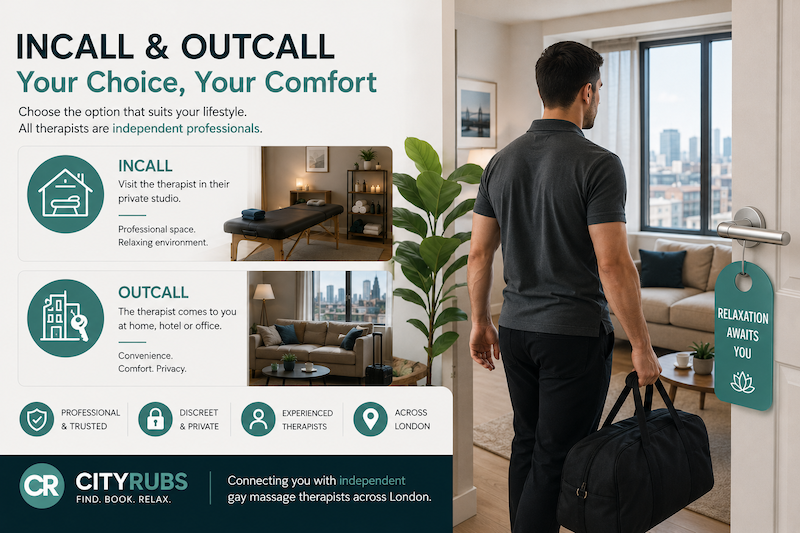 incall and outcall gay massage